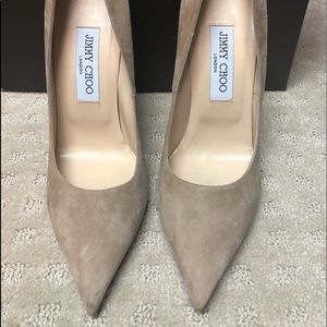SOLD Jimmy Choo Anouk Suede Pumps